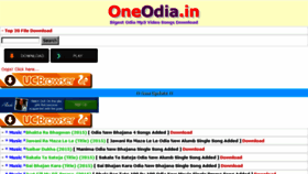 What Oneodia.in website looked like in 2015 (8 years ago)