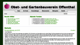 What Ogv-offenthal.de website looked like in 2015 (8 years ago)