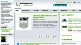 What Oldanygroup.cz website looked like in 2015 (8 years ago)