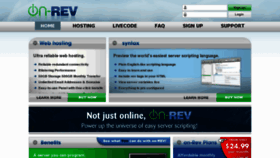 What On-rev.com website looked like in 2015 (8 years ago)