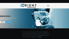 What Orienttr.com website looked like in 2015 (8 years ago)