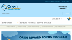 What Oriendentalsupplies.com.au website looked like in 2015 (8 years ago)