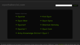 What Oyunhabercisi.com website looked like in 2015 (8 years ago)
