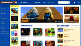 What Oyunoyna.com website looked like in 2015 (8 years ago)