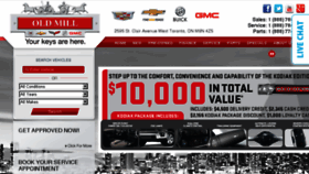 What Oldmillgm.ca website looked like in 2015 (8 years ago)