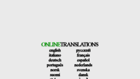 What Onlinetranslations.biz website looked like in 2015 (8 years ago)