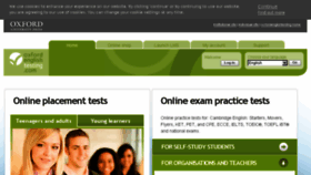 What Oxfordenglishtesting.com website looked like in 2015 (8 years ago)