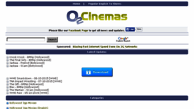 What O2cinemas.com website looked like in 2015 (8 years ago)