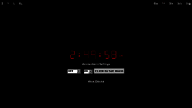 What Onlineclock.net website looked like in 2015 (9 years ago)