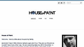 What Ourhouseofpaint.com website looked like in 2015 (8 years ago)