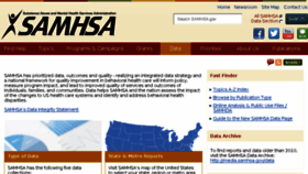 What Oas.samhsa.gov website looked like in 2015 (8 years ago)