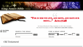 What Old.kingjamesbibleonline.org website looked like in 2015 (8 years ago)
