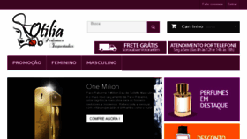 What Otiliaperfumes.com.br website looked like in 2015 (8 years ago)