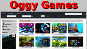 What Oggygame.com website looked like in 2015 (8 years ago)