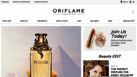 What Oriflame.lk website looked like in 2015 (8 years ago)
