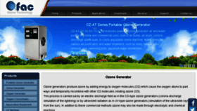 What Ozonefac.com website looked like in 2015 (8 years ago)