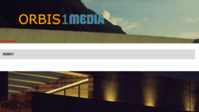 What Orbis1media.com website looked like in 2015 (8 years ago)