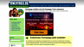 What Onlyfree.de website looked like in 2015 (9 years ago)