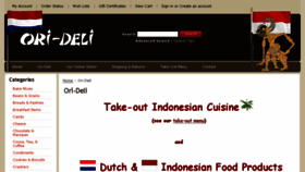 What Orideli.com website looked like in 2015 (8 years ago)