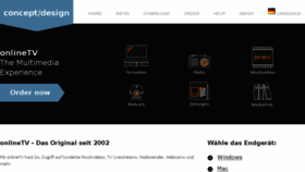 What Onlinetv12.de website looked like in 2015 (8 years ago)