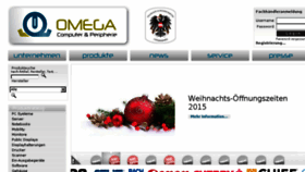 What Omegacom.at website looked like in 2015 (8 years ago)