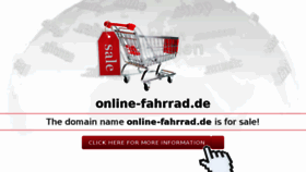 What Online-fahrrad.de website looked like in 2015 (8 years ago)