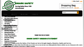 What Omarksafety.com website looked like in 2015 (8 years ago)