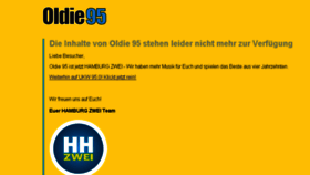 What Oldie95.de website looked like in 2015 (8 years ago)