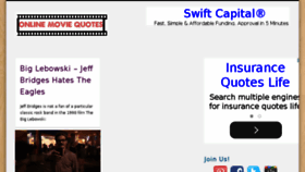 What Onlinemoviequotes.com website looked like in 2016 (8 years ago)