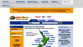 What Oldfriends.co.nz website looked like in 2016 (8 years ago)