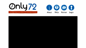 What Only72.com website looked like in 2016 (8 years ago)