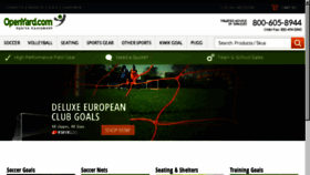 What Openyard.com website looked like in 2016 (9 years ago)