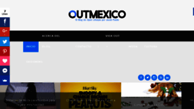 What Outmexico.com website looked like in 2016 (8 years ago)