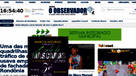 What Oobservador.com website looked like in 2016 (8 years ago)