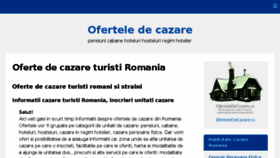 What Oferteledecazare.ro website looked like in 2016 (8 years ago)