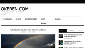 What Okeren.com website looked like in 2016 (8 years ago)