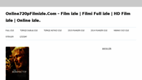 What Online720pfilmizle.com website looked like in 2016 (8 years ago)