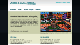 What Omfadvogados.com.br website looked like in 2016 (9 years ago)