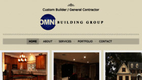 What Omnibuildinggroup.com website looked like in 2016 (8 years ago)