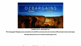 What Ozbargains.com.au website looked like in 2016 (8 years ago)