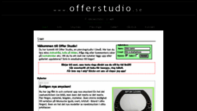 What Offerstudio.se website looked like in 2016 (8 years ago)