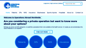 What Operationsabroadworldwide.com website looked like in 2016 (8 years ago)