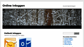 What Onlineinloggen.nl website looked like in 2016 (8 years ago)