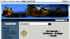 What Occitanie-cathare.eu website looked like in 2016 (8 years ago)