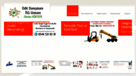 What Oditdanismani.com website looked like in 2016 (9 years ago)