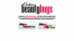 What Onlinebeautybuys.co.uk website looked like in 2016 (8 years ago)