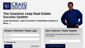 What Onlinequantumleap.com website looked like in 2016 (8 years ago)
