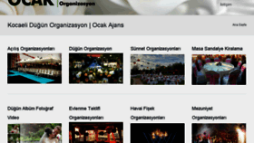 What Ocakorganizasyon.com website looked like in 2016 (8 years ago)