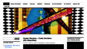 What Otakuoverdrive.com website looked like in 2016 (8 years ago)