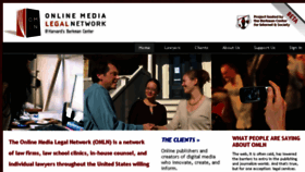 What Omln.org website looked like in 2016 (10 years ago)